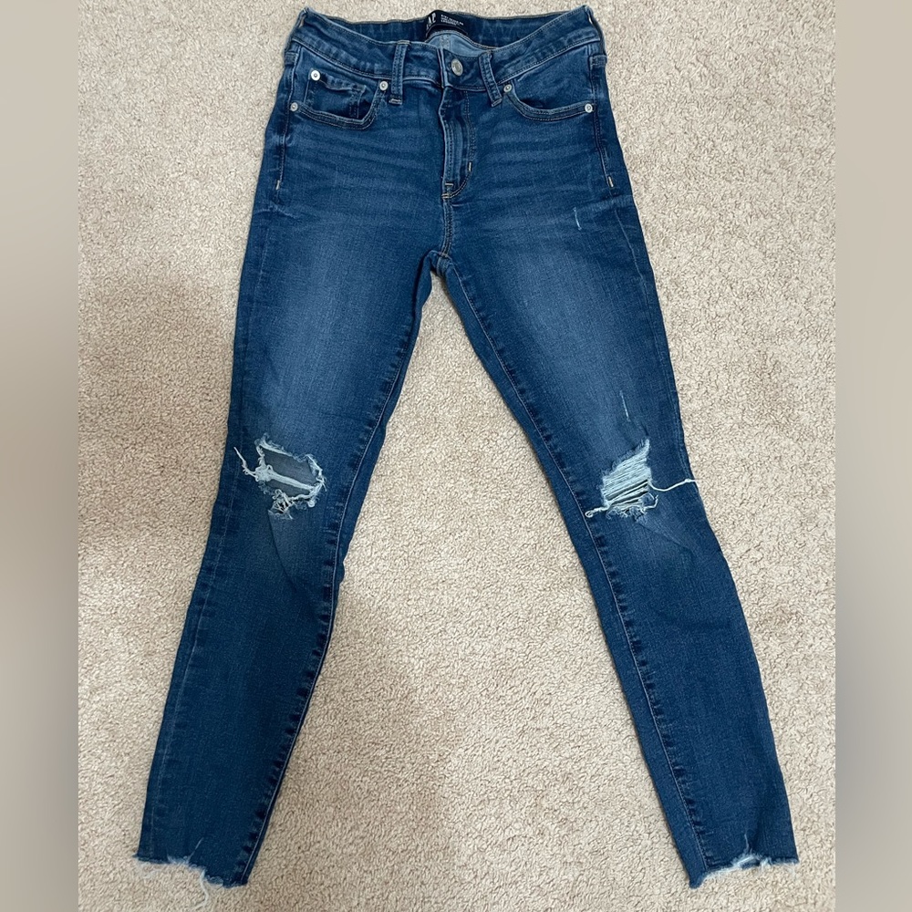 gap ripped jeans